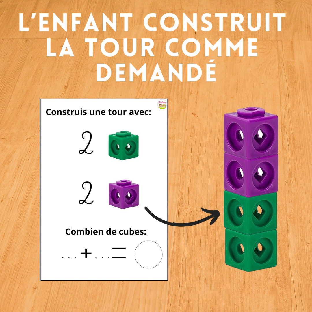 Les tours de cubes