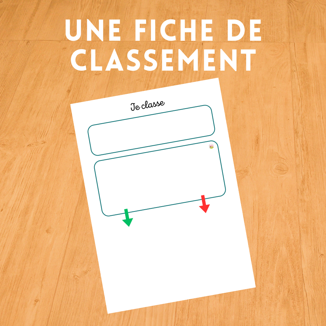 J'entends, je vois - Discrimination auditive et visuelle